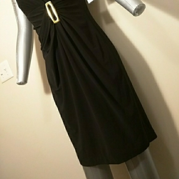 👗 Anne Klein Black Sheath Dress - Picture 4 of 7